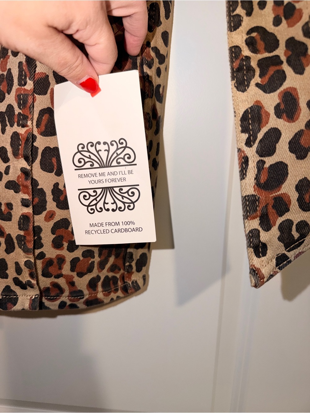 Never Fully Dressed Leopard Print Wrap Skirt - Picture 8 of 9